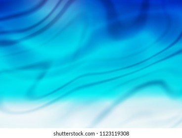 Light BLUE vector glossy abstract template. Glitter abstract illustration with an elegant design. Brand new style for your business design.