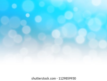 Light BLUE vector glossy abstract template. Colorful abstract illustration with gradient. The best blurred design for your business.