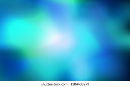 Light BLUE vector glossy abstract cover. Shining colored illustration in a brand-new style. The textured pattern can be used for background.