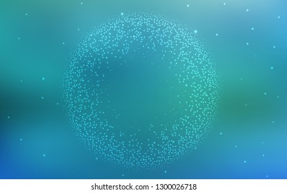 Light BLUE vector glossy abstract layout. An elegant bright illustration with gradient. Background for a cell phone.