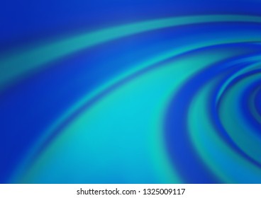Light BLUE vector glossy abstract background. A vague abstract illustration with gradient. The elegant pattern for brand book.