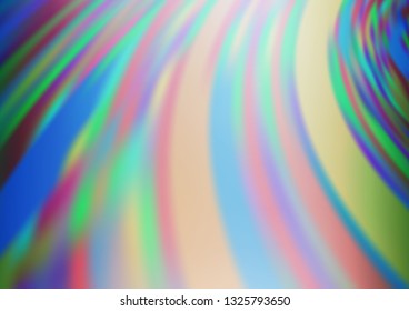 Light BLUE vector glossy abstract background. A vague abstract illustration with gradient. Brand new style for your business design.