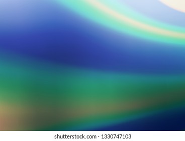 Light BLUE vector glossy abstract background. Shining colorful illustration in a Brand new style. The template can be used for your brand book.