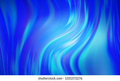 Light BLUE vector glossy abstract layout. Colorful illustration in abstract style with gradient. Smart design for your work.