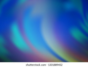 Light BLUE vector glossy abstract background. An elegant bright illustration with gradient. Brand new style for your business design.