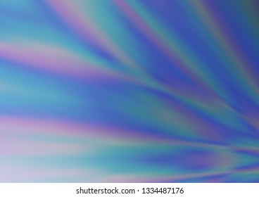 Light BLUE vector glossy abstract template. A vague abstract illustration with gradient. Brand new design for your business.