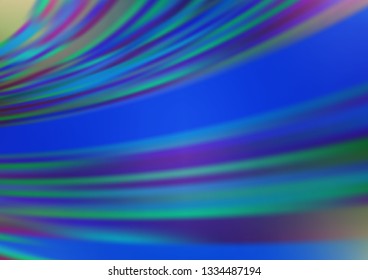 Light BLUE vector glossy abstract background. Colorful abstract illustration with gradient. The background for your creative designs.