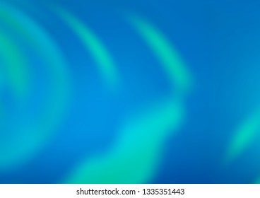 Light BLUE vector glossy abstract background. Colorful abstract illustration with gradient. The blurred design can be used for your web site.