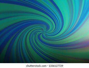 Light BLUE vector glossy abstract template. Shining colorful illustration in a Brand new style. Brand new design for your business.