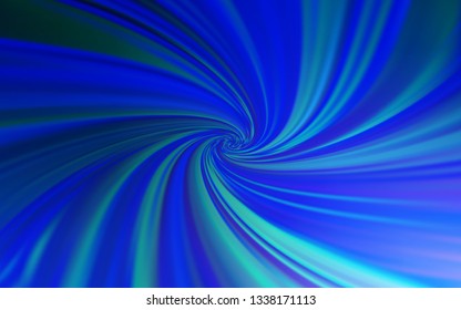 Light BLUE vector glossy abstract backdrop. Glitter abstract illustration with gradient design. New design for your business.