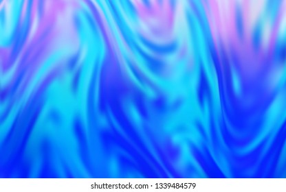 Light BLUE vector glossy abstract layout. Colorful abstract illustration with gradient. New design for your business.