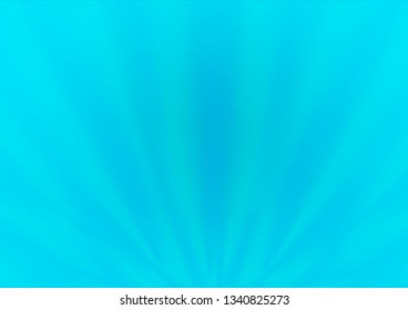 Light BLUE vector glossy abstract template. An elegant bright illustration with gradient. A completely new design for your business.