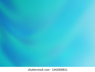Light BLUE vector glossy abstract background. An elegant bright illustration with gradient. The template can be used for your brand book.
