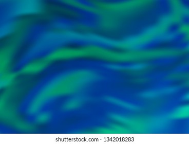 Light BLUE vector glossy abstract template. Glitter abstract illustration with an elegant design. The template for backgrounds of cell phones.