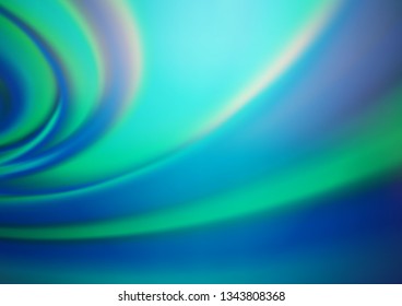 Light BLUE vector glossy abstract background. A vague abstract illustration with gradient. A new texture for your design.