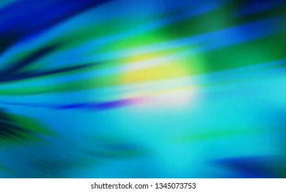Light BLUE vector glossy abstract background. Shining colored illustration in smart style. New way of your design.