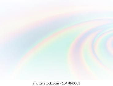 Light BLUE vector glossy abstract template. Glitter abstract illustration with an elegant design. The template for backgrounds of cell phones.