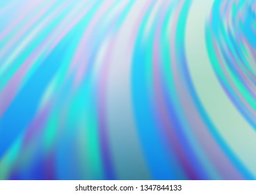 Light BLUE vector glossy abstract background. An elegant bright illustration with gradient. The best blurred design for your business.
