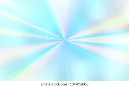 Light BLUE vector glossy abstract backdrop. Creative illustration in halftone style with gradient. Background for a cell phone.