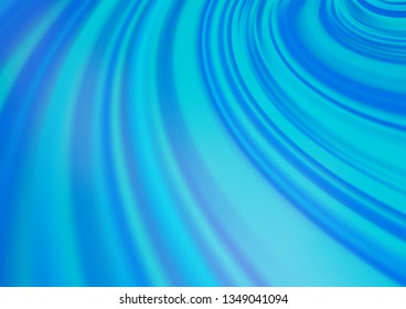 Light BLUE vector glossy abstract template. A vague abstract illustration with gradient. A completely new design for your business.