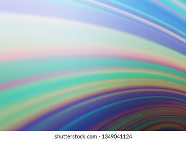Light BLUE vector glossy abstract background. Colorful abstract illustration with gradient. A completely new template for your design.