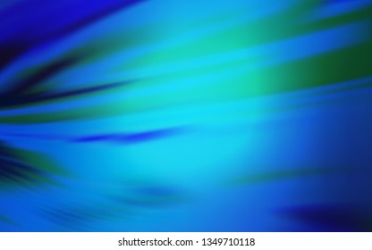 Light BLUE vector glossy abstract backdrop. New colored illustration in blur style with gradient. The best blurred design for your business.