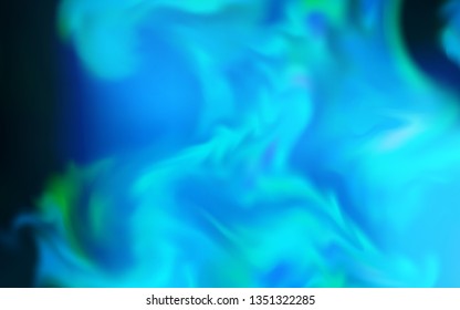 Light BLUE vector glossy abstract background. Abstract colorful illustration with gradient. Smart design for your work.