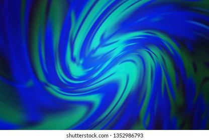 Light BLUE vector glossy abstract background. Colorful illustration in abstract style with gradient. Smart design for your work.