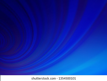 Light BLUE vector glossy abstract template. Colorful illustration in abstract style with gradient. A completely new template for your design.