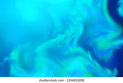 Light BLUE vector glossy abstract background. Colorful abstract illustration with gradient. New style for your business design.