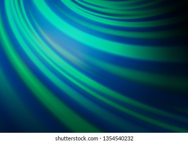Light BLUE vector glossy abstract background. Glitter abstract illustration with an elegant design. The background for your creative designs.