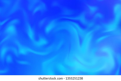 Light BLUE vector glossy abstract background. Colorful abstract illustration with gradient. Background for designs.