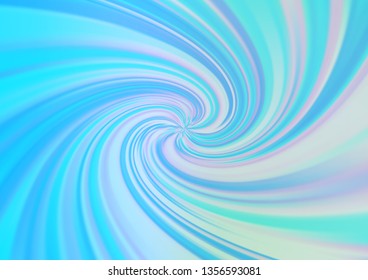 Light BLUE vector glossy abstract template. A completely new color illustration in a bokeh style. Brand new style for your business design.