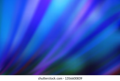 Light BLUE vector glossy abstract backdrop. Abstract colorful illustration with gradient. The best blurred design for your business.
