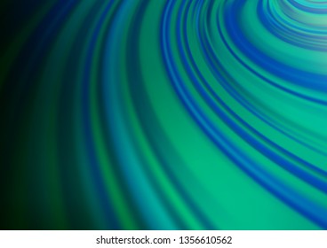 Light BLUE vector glossy abstract background. Modern geometrical abstract illustration with gradient. A completely new design for your business.