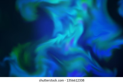 Light BLUE vector glossy abstract backdrop. Colorful abstract illustration with gradient. New style design for your brand book.