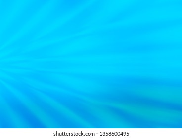 Light BLUE vector glossy abstract background. Modern geometrical abstract illustration with gradient. The elegant pattern for brand book.