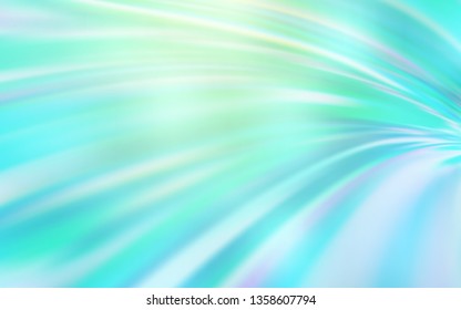 Light BLUE vector glossy abstract backdrop. Abstract colorful illustration with gradient. Completely new design for your business.