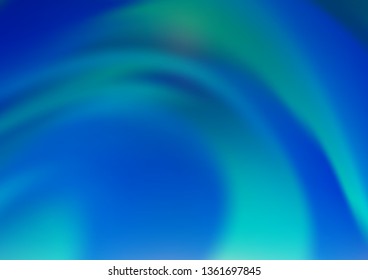 Light BLUE vector glossy abstract background. A vague abstract illustration with gradient. The best blurred design for your business.