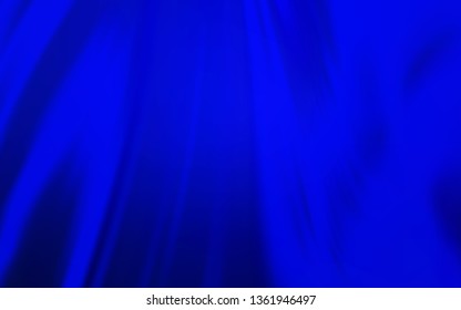 Light BLUE vector glossy abstract layout. Creative illustration in halftone style with gradient. Background for designs.