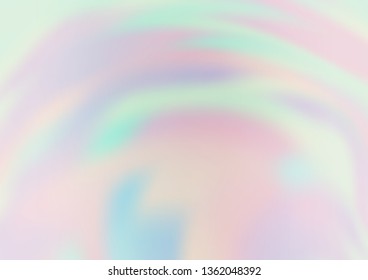 Light BLUE vector glossy abstract template. Colorful abstract illustration with gradient. A completely new template for your design.