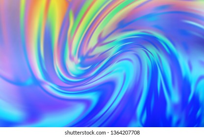 Light BLUE vector glossy abstract backdrop. New colored illustration in blur style with gradient. Blurred design for your web site.