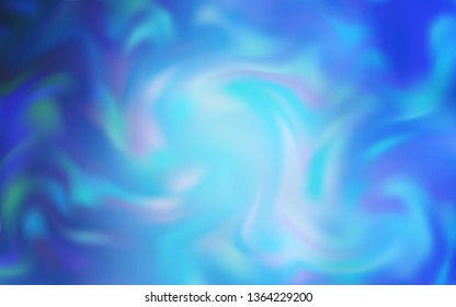 Light BLUE vector glossy abstract layout. An elegant bright illustration with gradient. The best blurred design for your business.