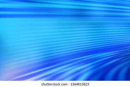 Light BLUE vector glossy abstract layout. Creative illustration in halftone style with gradient. Elegant background for a brand book.