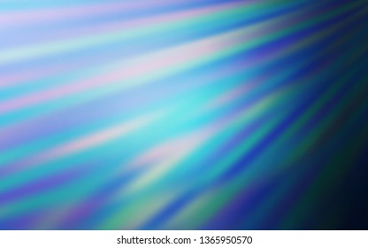 Light BLUE vector glossy abstract layout. Shining colored illustration in smart style. New style design for your brand book.