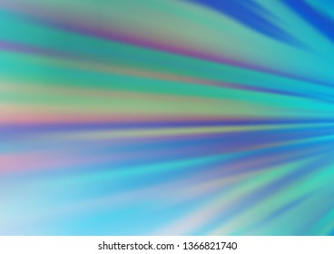 Light BLUE vector glossy abstract background. Colorful illustration in blurry style with gradient. The best blurred design for your business.
