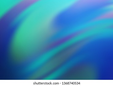 Light BLUE vector glossy abstract template. Colorful illustration in blurry style with gradient. Brand new design for your business.