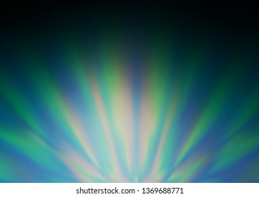Light BLUE vector glossy abstract template. A vague abstract illustration with gradient. The background for your creative designs.