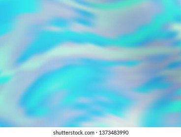 Light BLUE vector glossy abstract background. Colorful abstract illustration with gradient. Brand new design for your business.