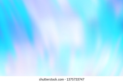 Light BLUE vector glossy abstract background. An elegant bright illustration with gradient. The best blurred design for your business.